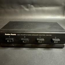 VTG Radio Shack 40-137 High Power Stereo Control Center 4 Way Speaker Selector