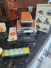 Polaroid SX-70 Land Camera Original Instant Camera With Leather Case Manuel