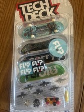 Tech Deck Flip Skateboards Ultra Deluxe 4 Pack Fingerboards