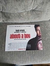 About a Boy - 16" x 12" UK MINI QUAD CINEMA MOVIE POSTER - Brand New -