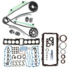 For 1999 2000 Ford Mustang GT Timing Chain Kit Full Gasket Set 4.6L