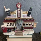 Vintage Coca Cola Christmas Village Diner Lighted House (1998) Kurt Adler