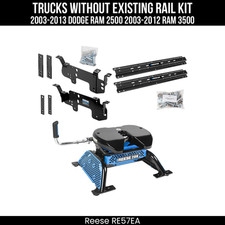 Reese M5 20k Talon Jaw 5th Wheel Hitch - Complete For 03-13 Ram 2500 3500
