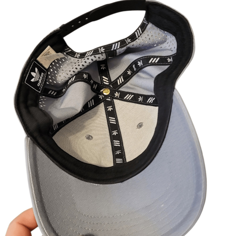 Adidas Grey Performance Material Baseball Hat Men… - image 2