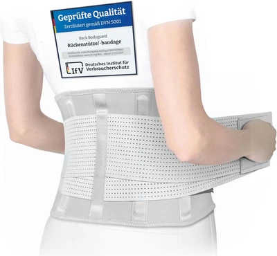 BACK BODYGUARD Rückenstützgürtel - Nierengurt - Orthogürtel - Nierenwärmer Herre