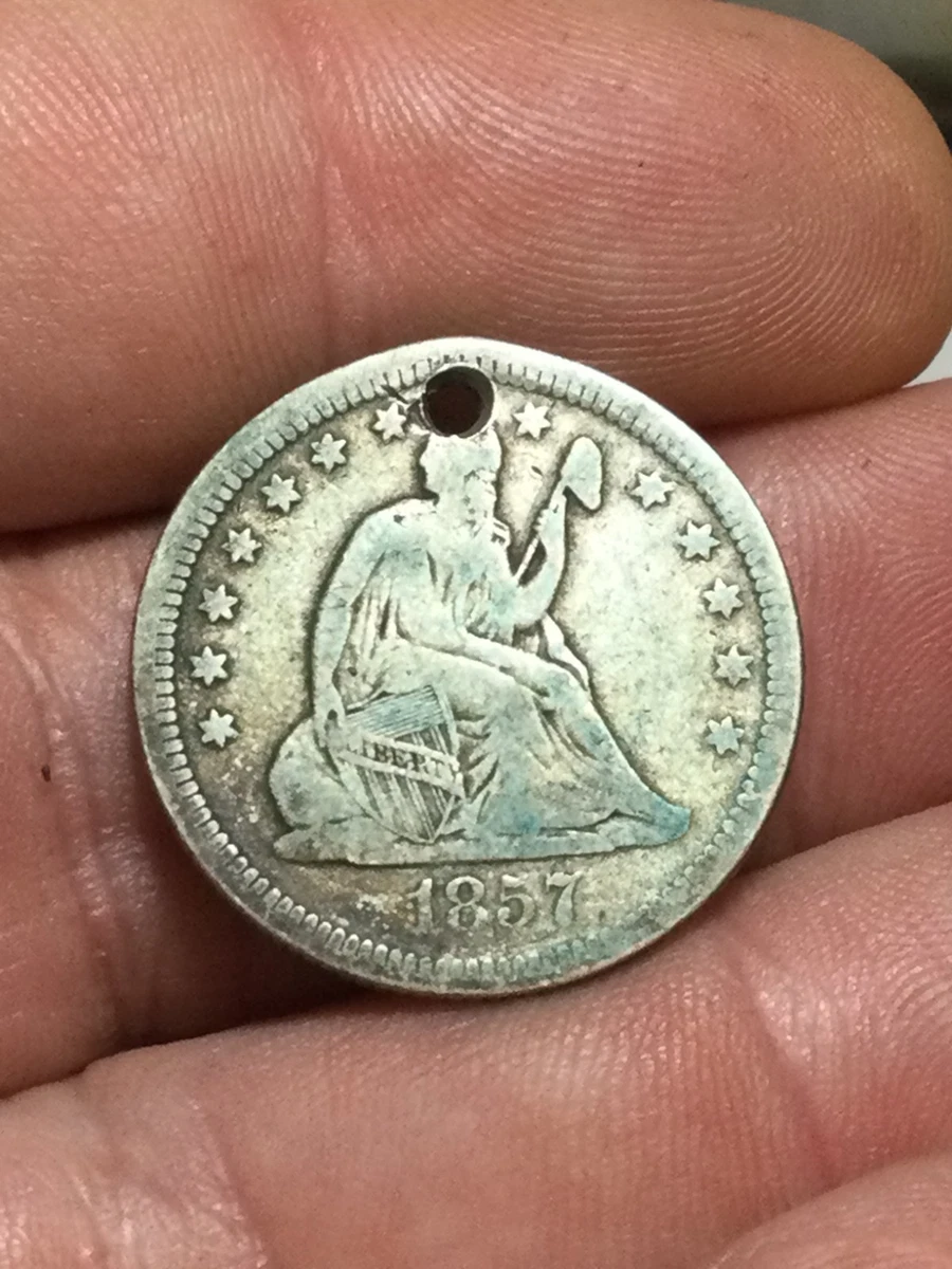 1857 Year Seated Liberty US Quarters (1838-1891) for sale | eBay