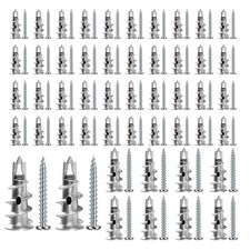 Heavy Duty Self Drilling Plasterboard Fixings 100 Pcs Dry Wall Anchor Screws