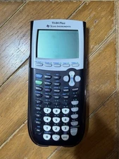 Texas Instruments TI84 Plus Graphing Calculator Tested Working Clean