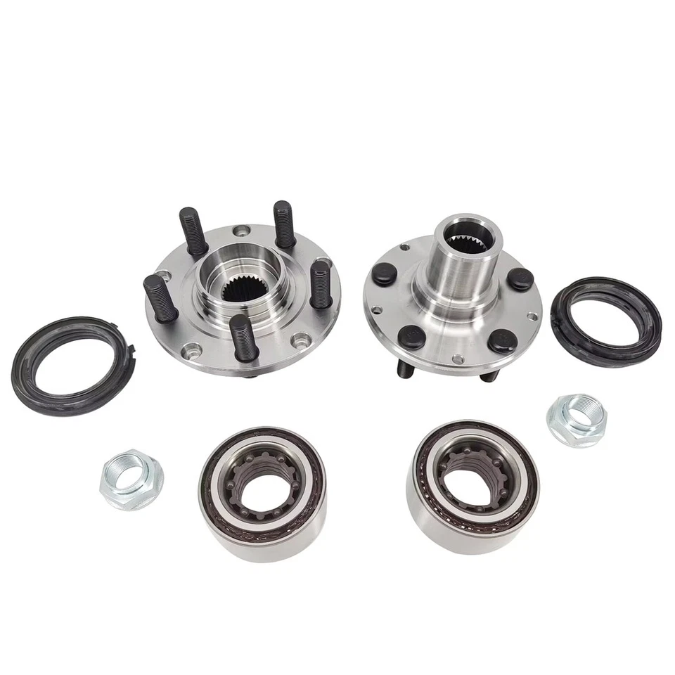 Front Wheel Hub Bearing Kits 2Pcs for 1990 - 2008 Subaru Legacy Outback Impreza Foto 2 de 4