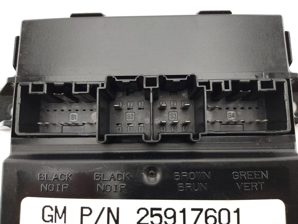 Módulo de asiento de memoria delantero izquierdo LH 25917601 OEM Cadillac Escalade 2007-2008 ✅ Foto 2 de 4