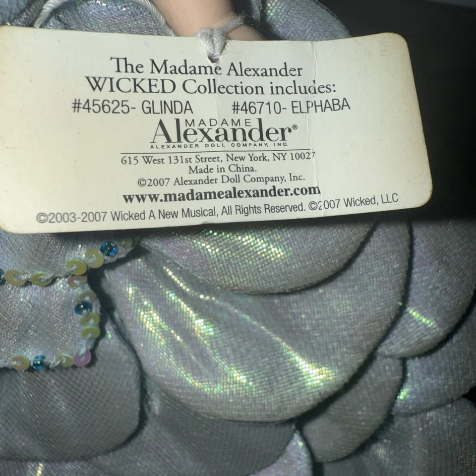 Madame Alexander Wicked Collection Glinda The Good Witch 2007 - Image 3 of 4