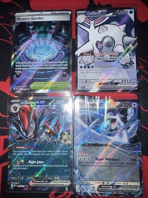 Pokémon TCG Lot of 4 1 Full Art & 1 Trainer & 2 EX s NM Condition