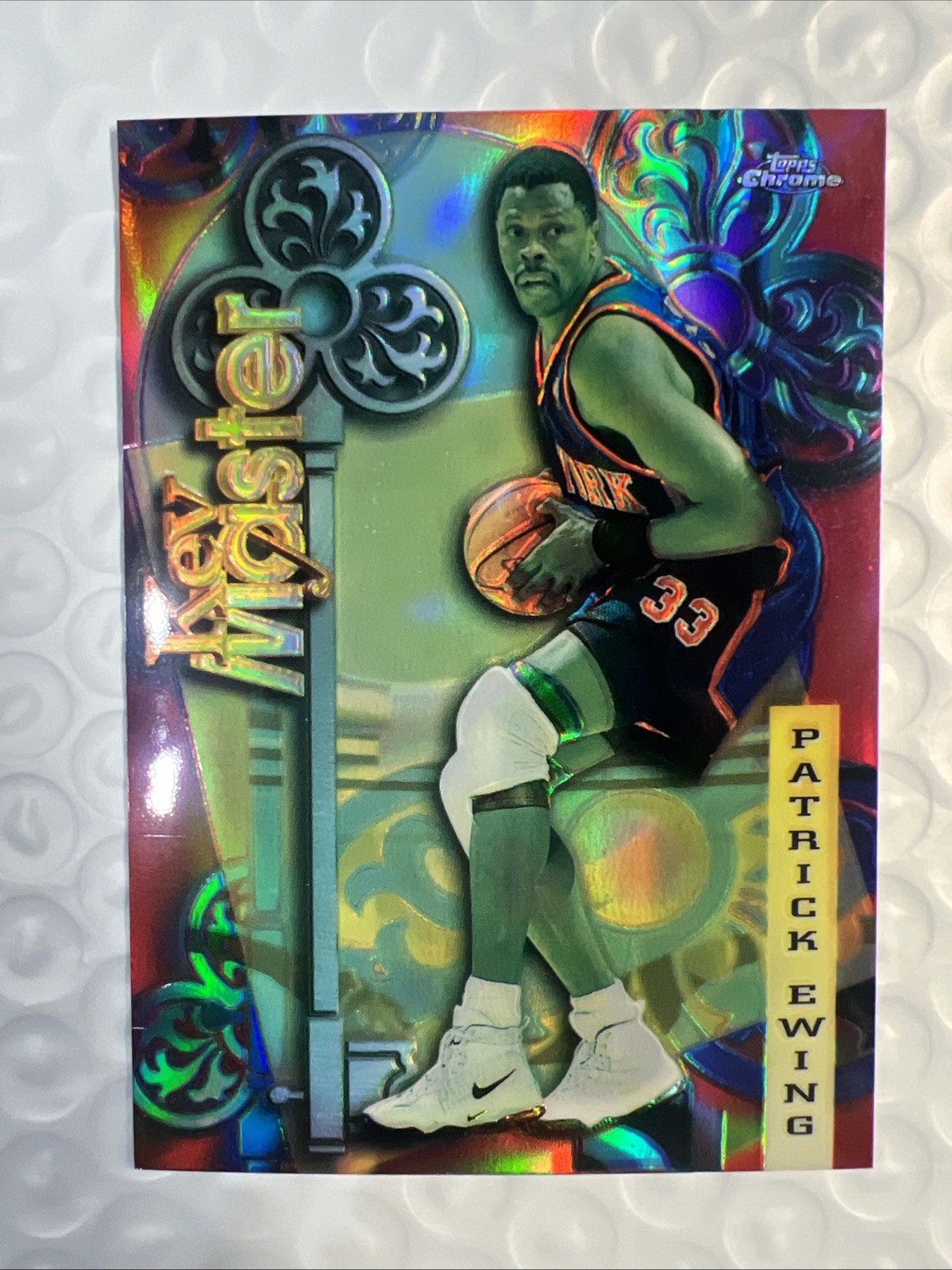 1997-98 Topps Chrome - Season's Best Key Master Patrick Ewing #22 Refractor NMMT