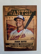 2021 Topps Big League Baseball WANTED WT-15 Juan Soto - Washington Nationals