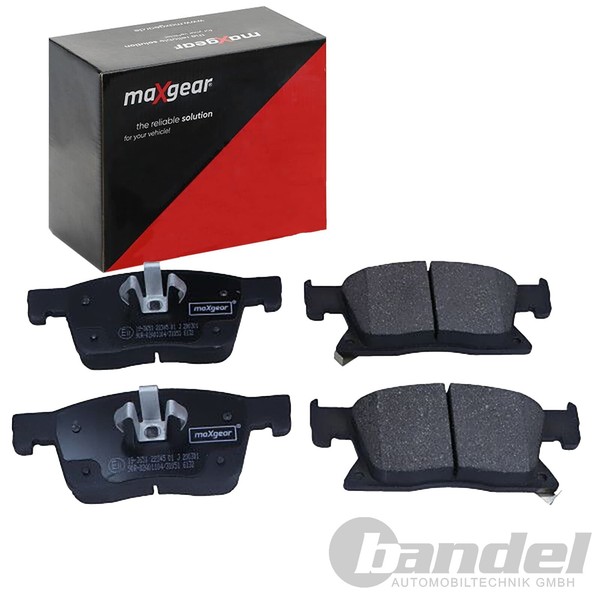 Maxgear BremsbelÄGe Satz Vorderachse Passend FÜR Opel Astra | 19-3651-image