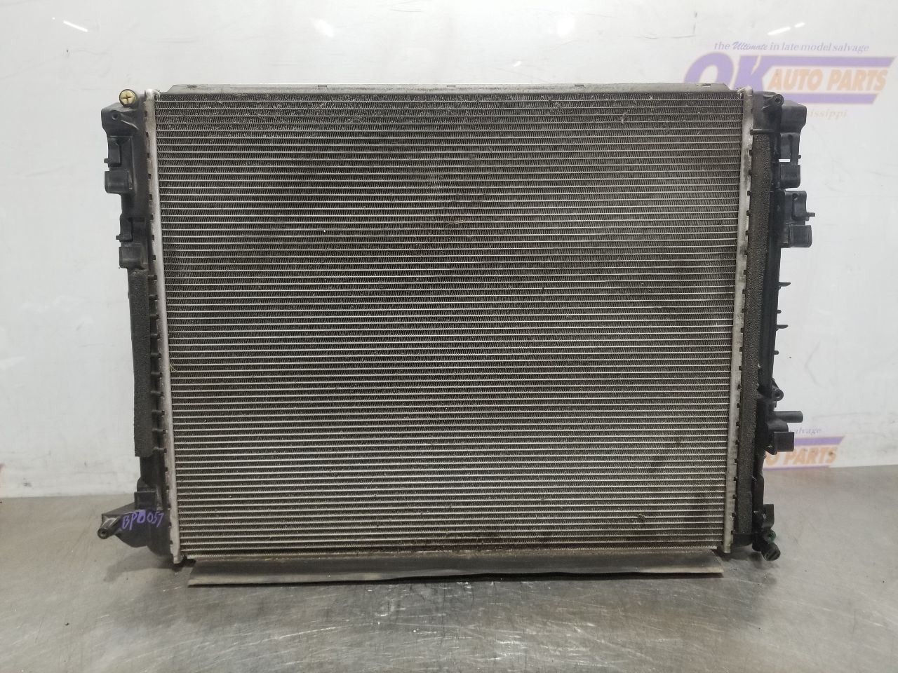 14 2014 MASERATI GHIBLI SQ4 3.0L ENIGNE RADIATOR 