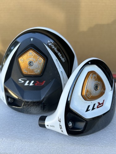 TaylorMade R11s Driver, R11 3 Mazze da Golf Solo Testa di Legno Set di 2 Destro RH - Foto 3 di 8