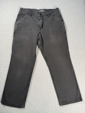 Carhartt Rugged Flex Relaxed Fit Work Pants Gray Men s 33x30