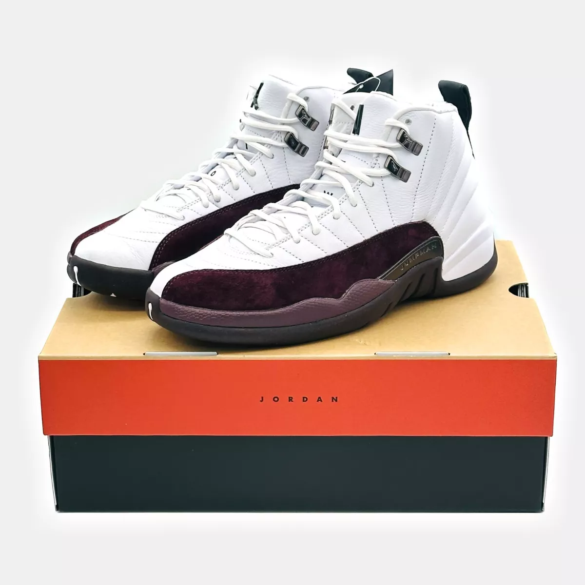 DV6989-100 Nike Air Jordan 12 Retro A Ma Maniere White Burgundy