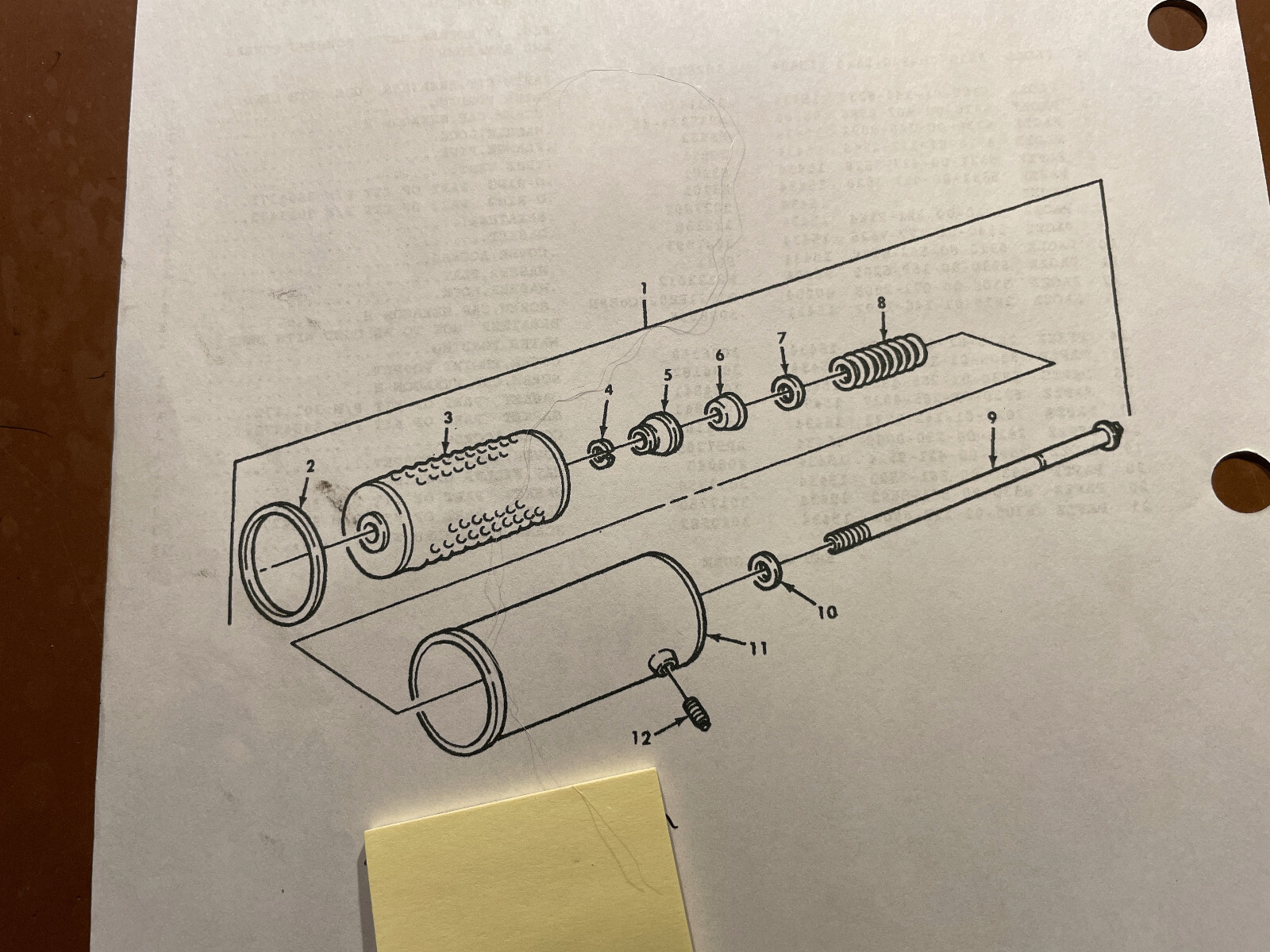 FILTER BODY (HOUSING), OIL M 809 SERIES MILITARY TRK, PN 153516;493001
