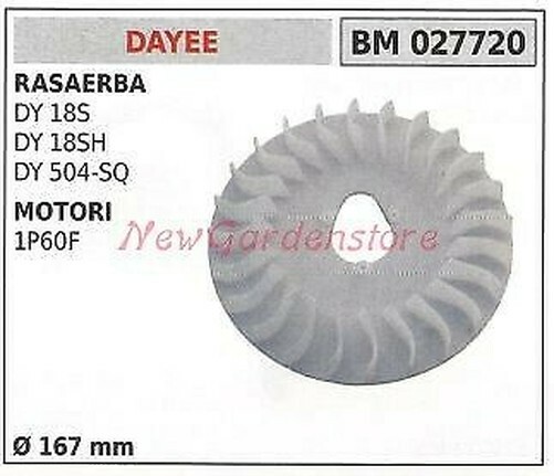 Lüfter Magnetverschluss DAYEE Rasenmäher Dy 18S 18SH 504SQ Motoren ...