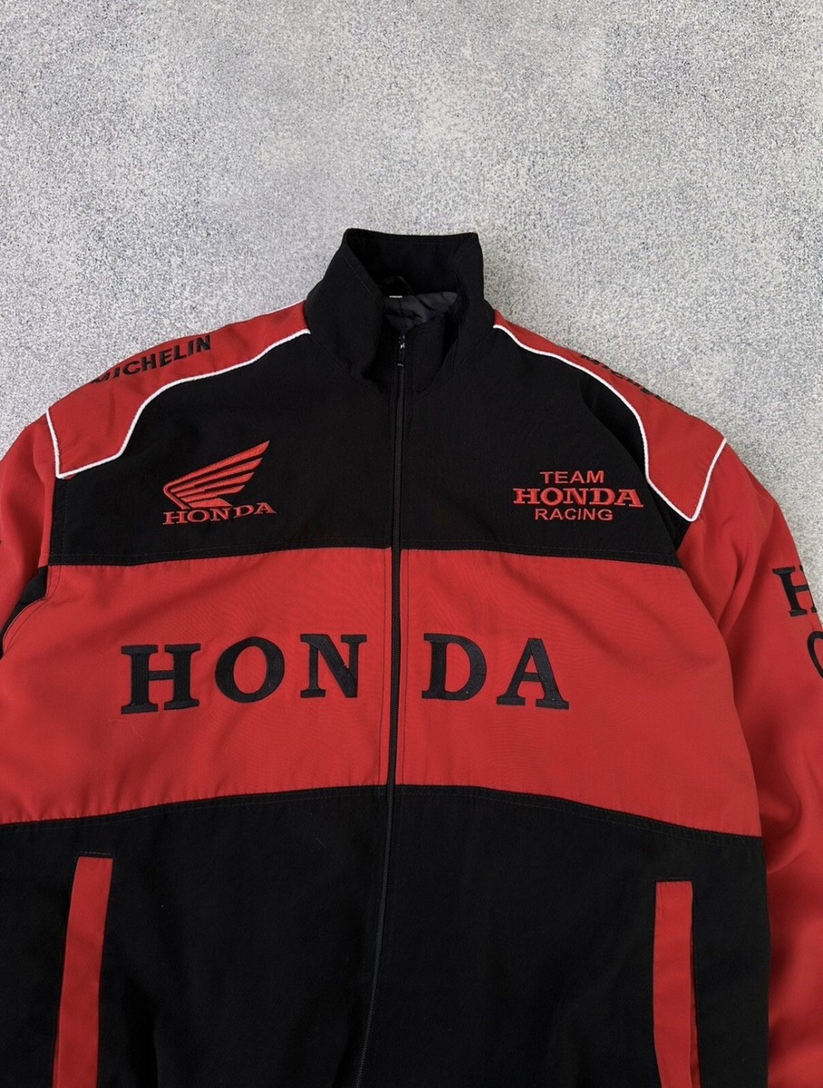 Vintage Honda Racing Team Nylon Bomber Jacket | eBay