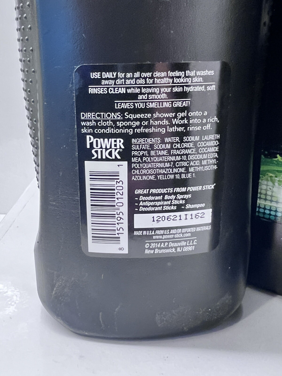 Power Stick 3in1 Men's Shampoo Conditioner Body Wash Spring Fresh Lot