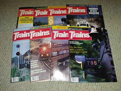 Vintage Trains The Magazine of Railroading Lot 8 alle verschieden