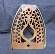 Vintage Cast Iron Footed Sad Iron 6" Trivet