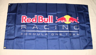 RED BULL RACING 3'X5' FLAG BANNER FORMULA 1 RACING MAN CAVE SHOP FAST ...