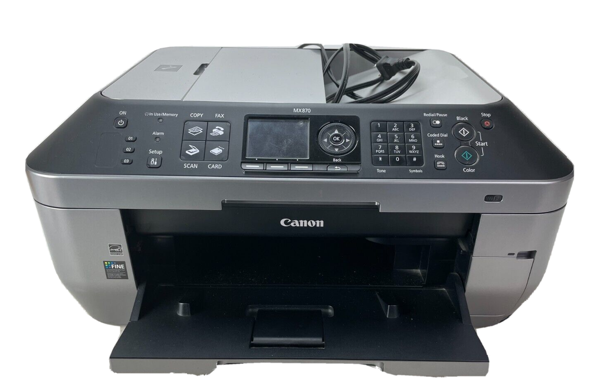 Canon PIXMA MX870 All-In-One Inkjet [ for parts unknown error