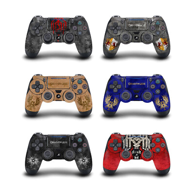 OFFICIAL EA BIOWARE DRAGON AGE HERALDRY VINYL SKIN FOR DUALSHOCK 4 CONTROLLER