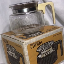 Proctor Silex Glass Carafe Decanter 1970s For The 10 Cup Auto Drip Coffeemaker
