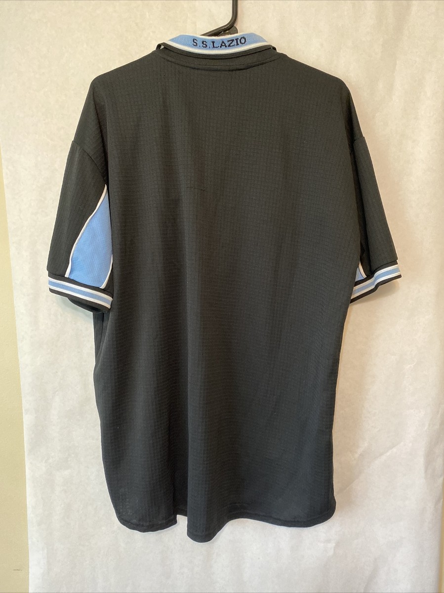 Vintage SS Lazio Soccer Black Jersey 1998-99 Puma XXL CIRIO Vintage SS Lazio Soccer Black Jersey 1998-99 Puma XXL CIRIO