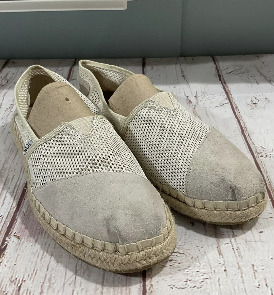 Toms espadrilles best sale suede