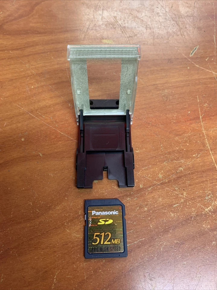Vintage Panasonic 512MB SD Memory Card -Pro High Speed (RP-SDK512) made in japan - Image 3 of 4