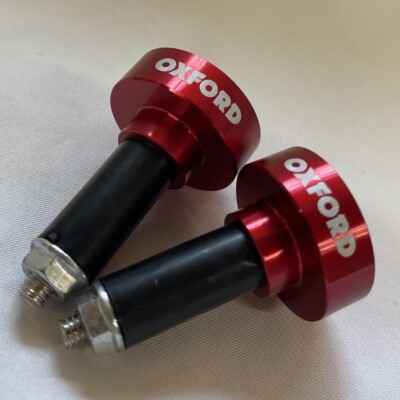 Oxford Red Carbends 1 Estremità Barra Moto Si Adatta A Barre Standard - Foto 7
