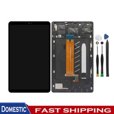 Black For Samsung Galaxy Tab A7 Lite SM-T220NZ LCD Touch Screen Digitizer Frame