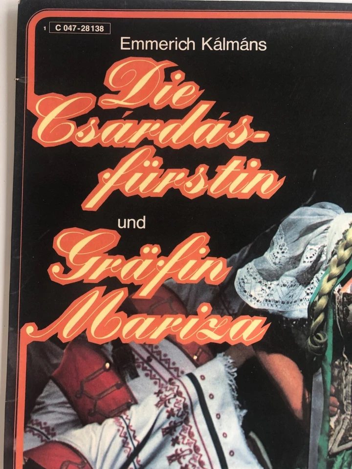 RARE Emmerich Kalman Die Csardasfurstin Grafin Mariza Vinyl Album Record LP - Image 3 of 4