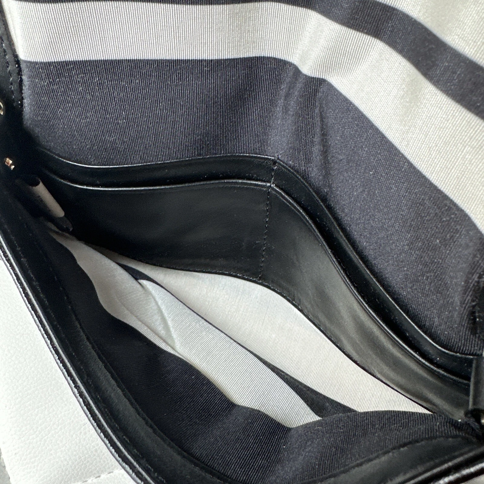 Borsa a tracolla Kate Spade Slicker Monette nuova senza etichette in pelle verniciata