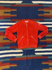 Vintage Fila Women  s Tracksuit Top Size 6 Soft Red Italy