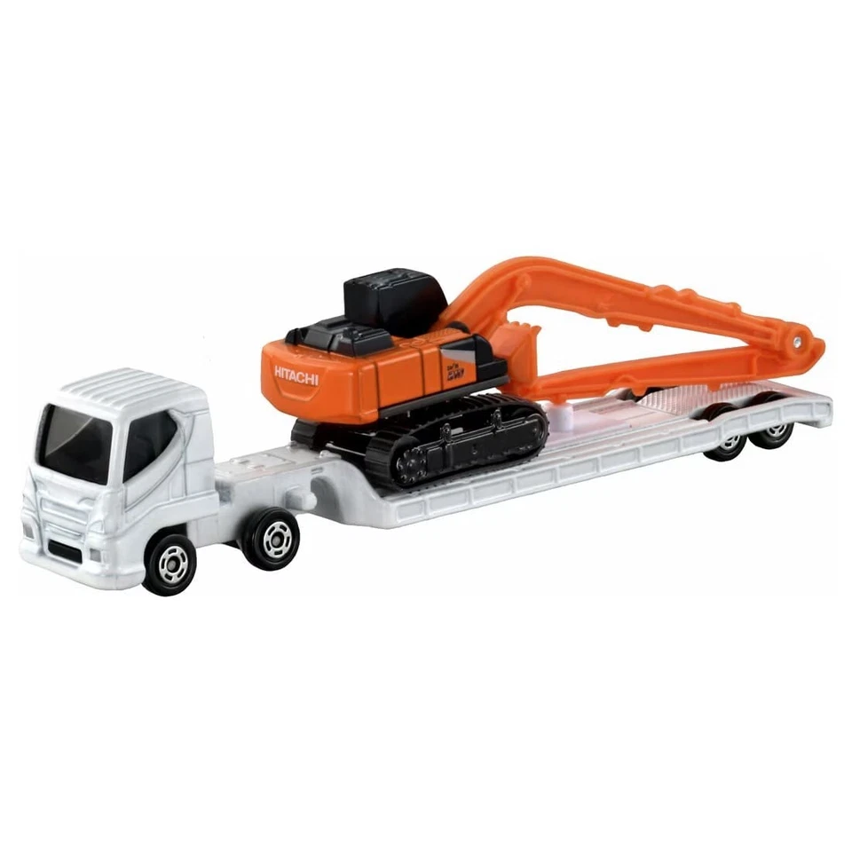 TOMICA #143 HITACHI CONSTRUCTION MACHINERY SUPER LONG FRONT EXCAVATOR ZX210-7 - Image 3 of 4