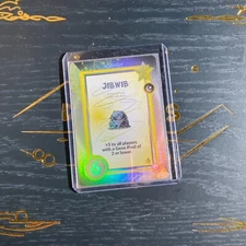 Doomlings TINY Jibwib Holofoil - Rare Imaginary Ends Gold Packs