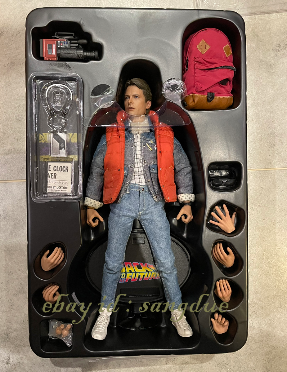 【新品未開封】HotToys BACK・TO・THE・FUTURE フィギュア Hottoys ht 1/6 Back to the Future 1.0 Marty-McFly GK Action Figure