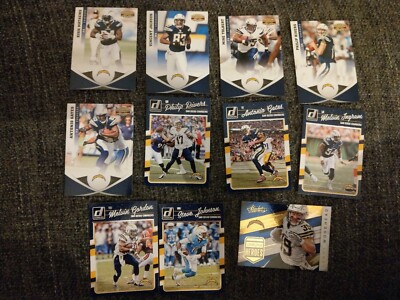 San Diego/ LA Chargers NFL - 11 Card Lot - Panini - Philip Rivers
