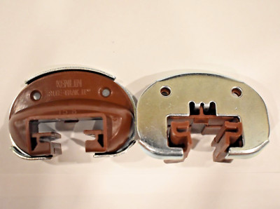 2x Kenlin Rite Trak II Drawer Guide Glide Metal Support & Screws -  Authentic