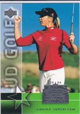 ANNIKA SORENSTAM Upper Deck Golf LPGA National Trading Card Day MAJOR CHAMPION