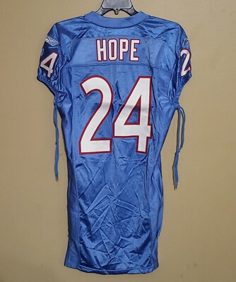 Rare Chris Hope Game issued Houston Oilers Throwback Tennessee
