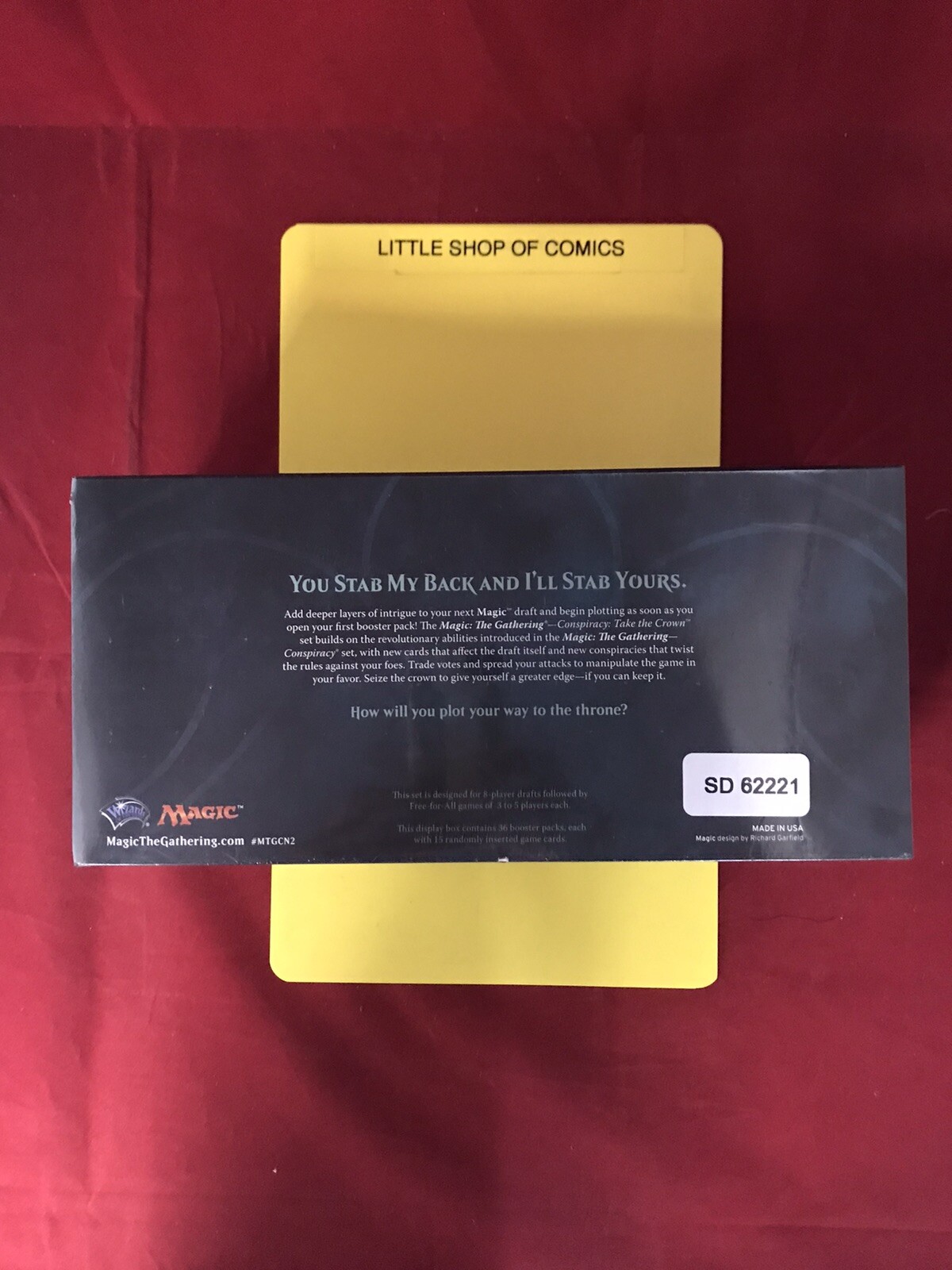 Mtg Magic the Gathering Conspiracy Take the Crown Booster Box Sealed 36 ...