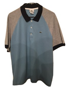 polo lacoste cinza